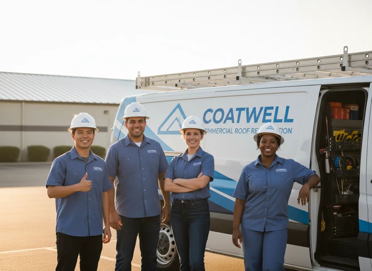 Commercial roof coating company in Wahkiacus, WA
